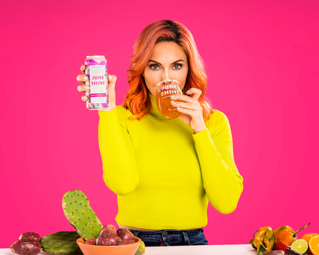 Crazy Refreshing: JuneShine & Whitney Cummings Release Prickly Pear Ma