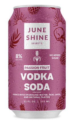 Passion Fruit Vodka Soda