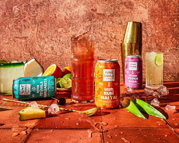 JUNESHINE SPIRITS: New Canned Cocktails Crafted with Premium Tequila, Rum & Vodka