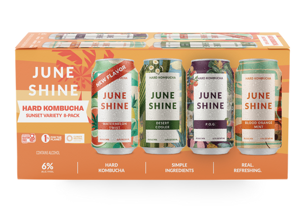Hard Kombucha Sunset Variety Pack