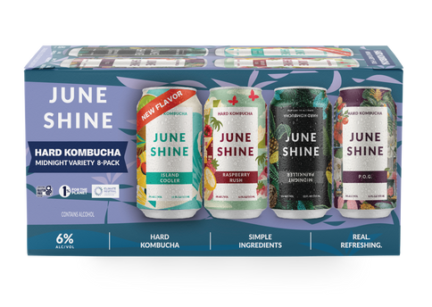 Hard Kombucha Midnight Variety Pack