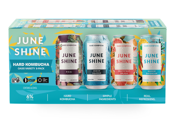 Hard Kombucha Oasis Variety Pack