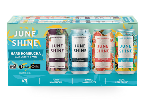 Hard Kombucha Oasis Variety Pack