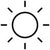 Sun icon