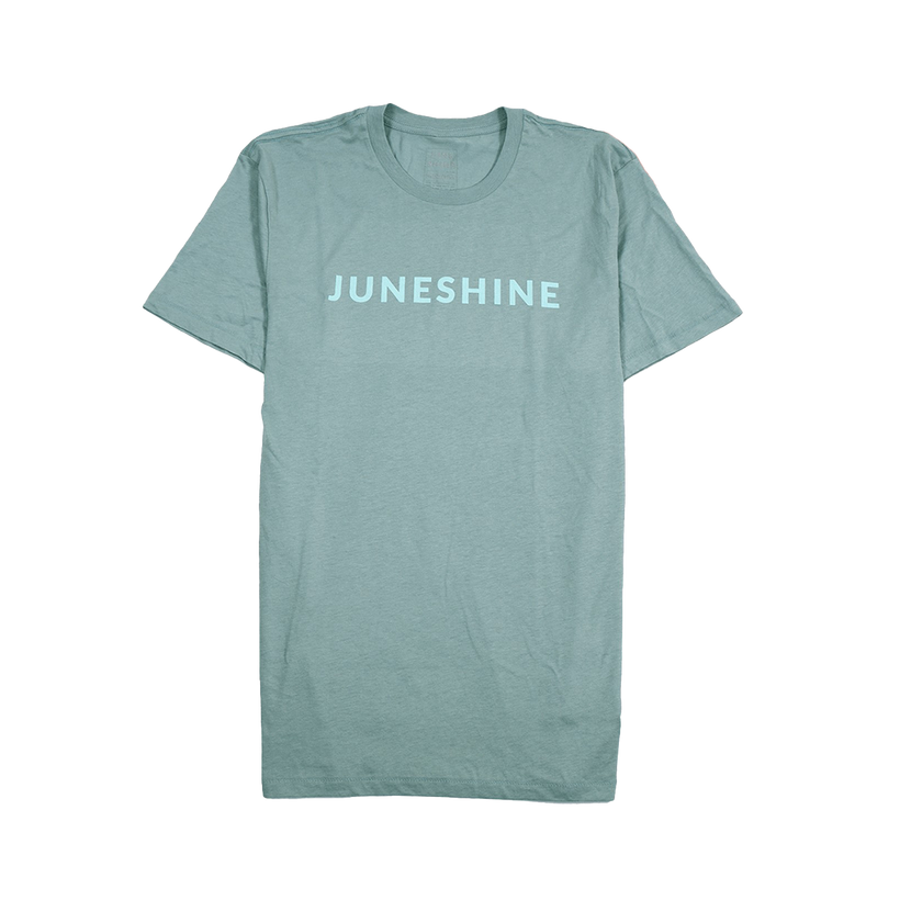 Organic Tee--Faded Teal