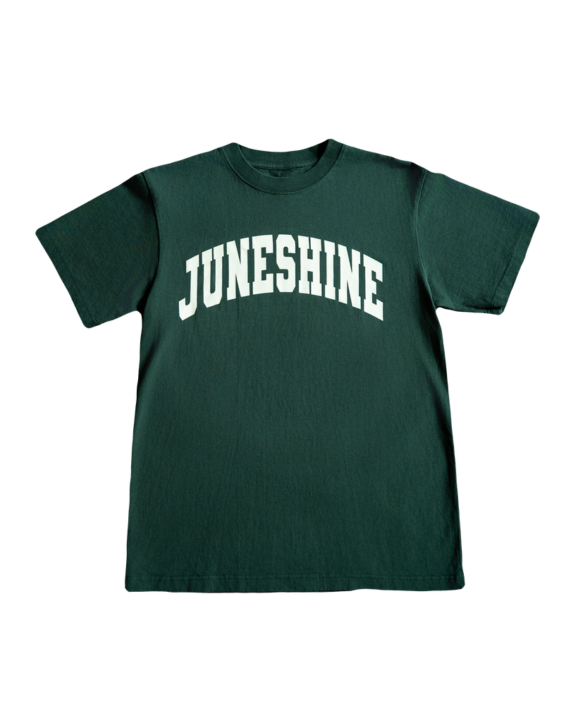 JuneShine Varsity Tee - Green