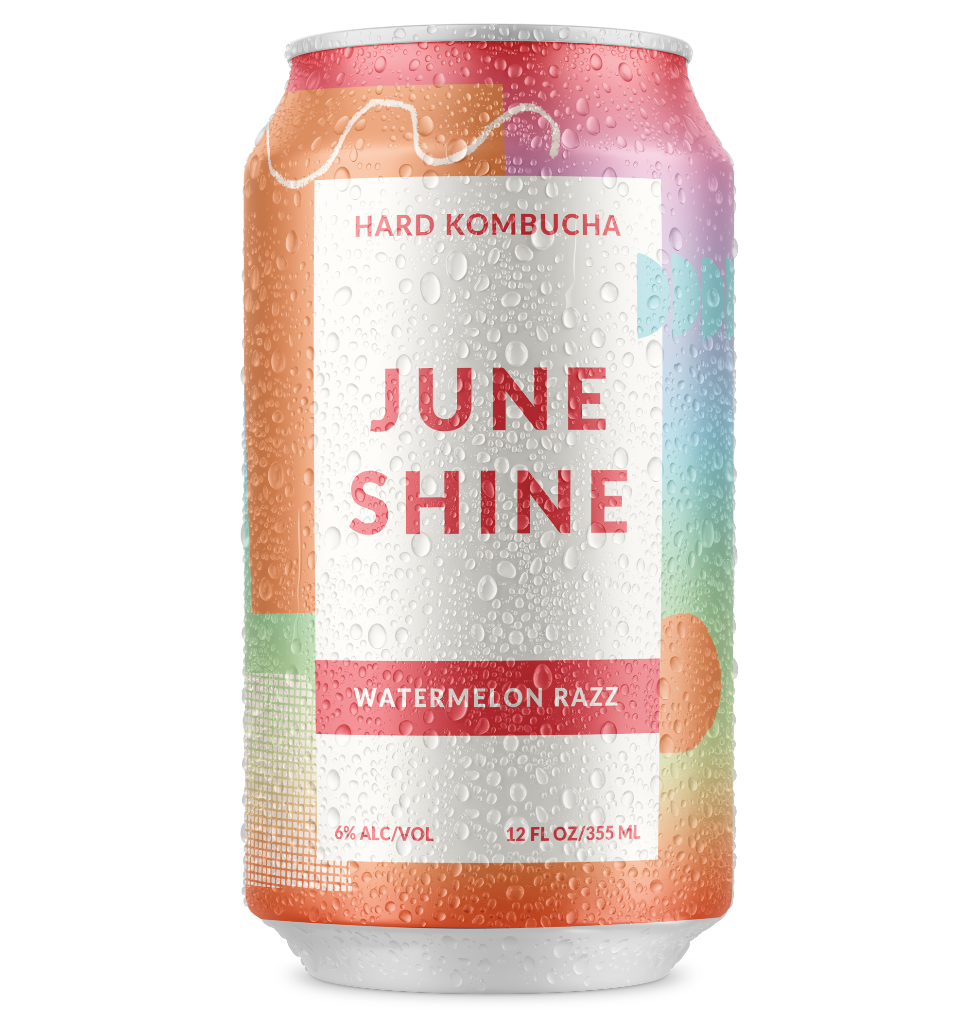 Watermelon Razz Hard Kombucha | JuneShine | Ali Krieger & Ashlyn