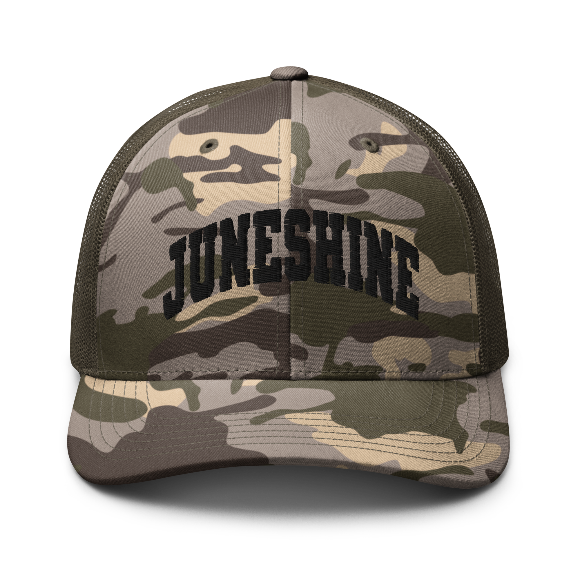 Varsity Camouflage Trucker Hat – JuneShine