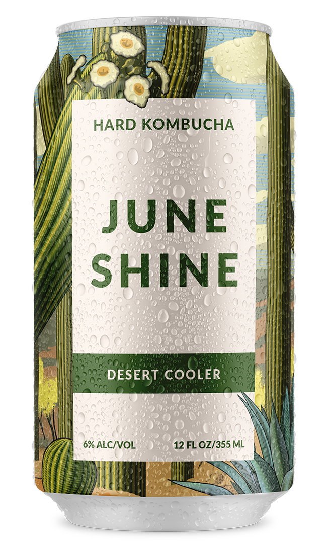 Desert Cooler Hard Kombucha | JuneShine Collab w/Mark Wystrach