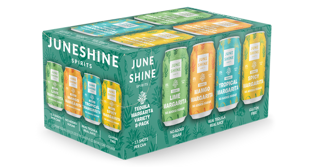 JuneShine Spirits Tequila Margarita Variety Pack