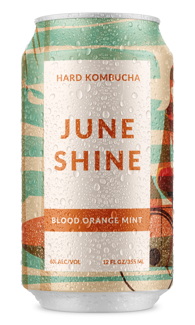 can of blood orange mint juneshine